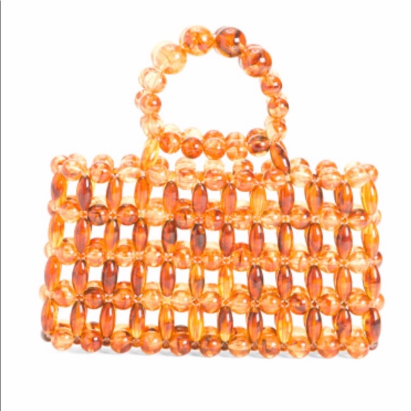 Tortoise beaded bag  purse by  Urban Expressions - Picture 7 of 8